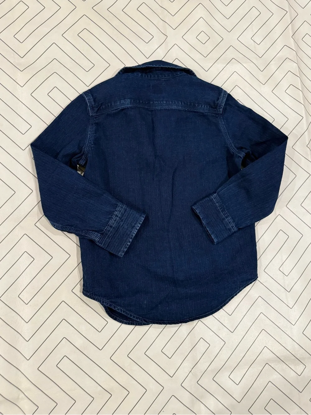 GAP Indigo Denim Longsleeve Button Down